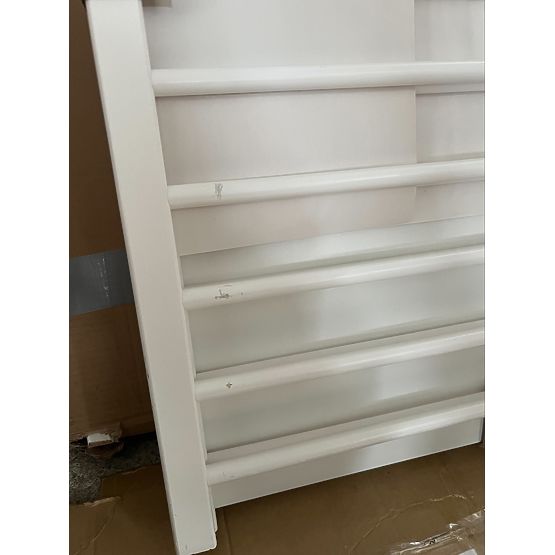 BAZAR - Dětská postýlka Cosmo - bílá, bez úložného prostoru 120x60 cm