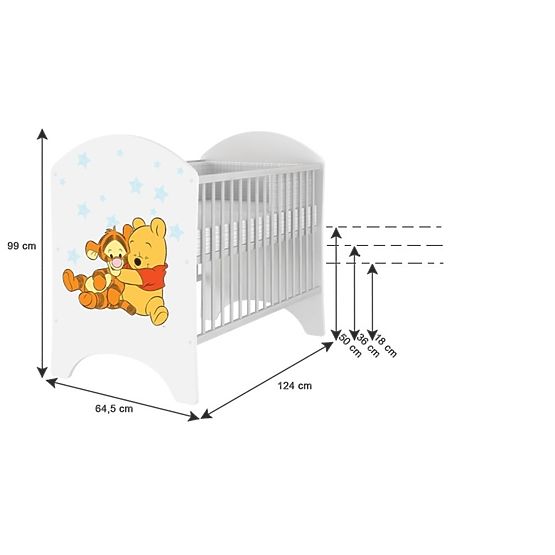 Bazar - Dětská postýlka Mickey Baby