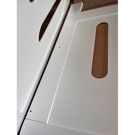 BAZAR - Dětská postýlka Zuza 140x70 cm s válendovou bočnicí + úložný prostor 140x70 cm