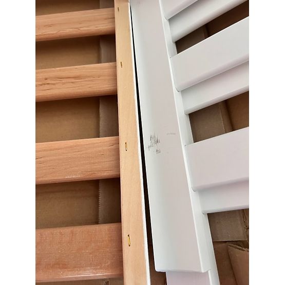 BAZAR - Dětská postýlka Zuza 140x70 cm s válendovou bočnicí + úložný prostor 140x70 cm