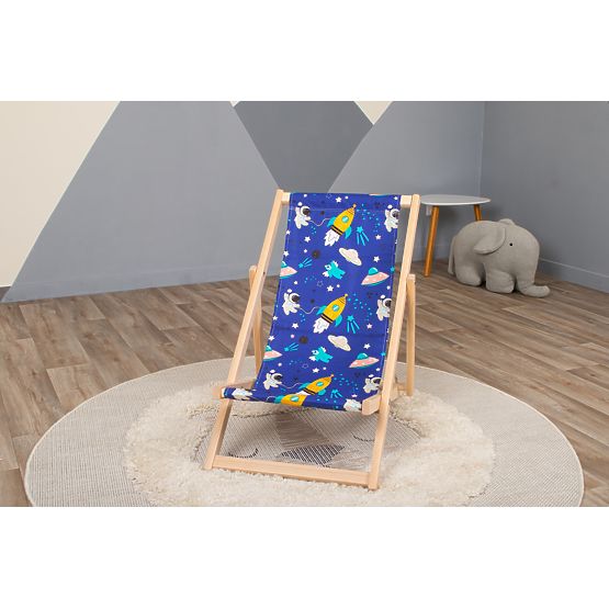 Bazar - Dětské plážové lehátko Vesmír