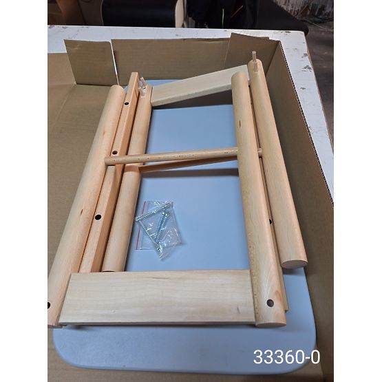 Bazar - Dětský stoleček - šedý