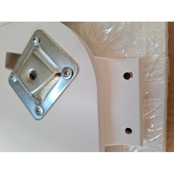 Bazar - Dětský stůl s židlemi - Ouška - bílý