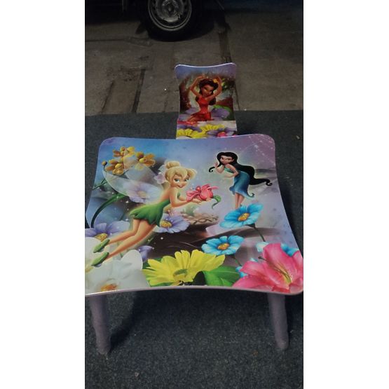 BAZAR Dětský stůl s židlemi Víly