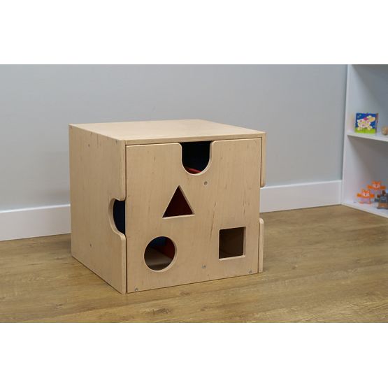 Bazar - Dětský stůl s židličkou Cube - přírodní