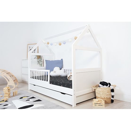 Bazar - Domečková postel ELIS bílá