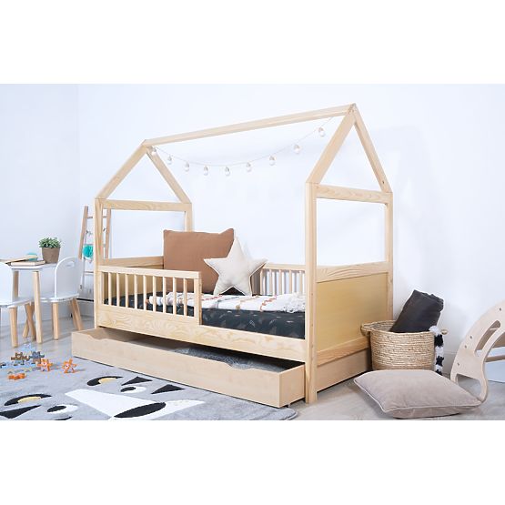 Bazar - Domečková postel ELIS přírodní