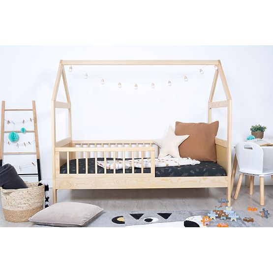 Bazar - Domečková postel ELIS přírodní