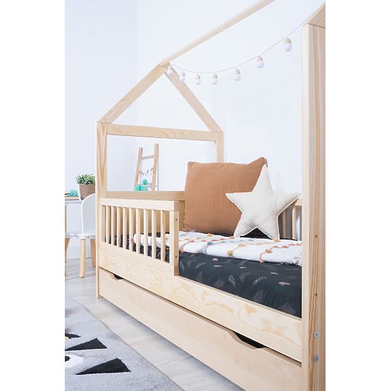Bazar - Domečková postel ELIS přírodní
