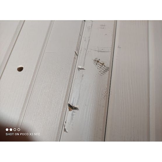 BAZAR - Domečkový psací stůl FRANK - bílý