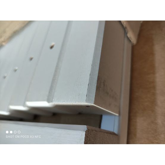 BAZAR - Domečkový psací stůl FRANK - bílý