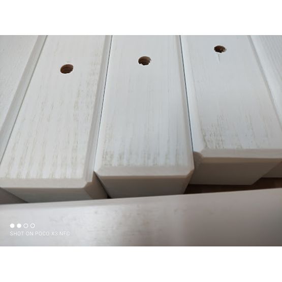 BAZAR - Domečkový psací stůl FRANK - bílý