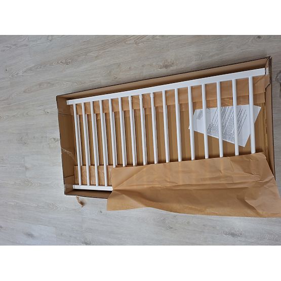 Bazar - Dřevěná postýlka Standard - bílá