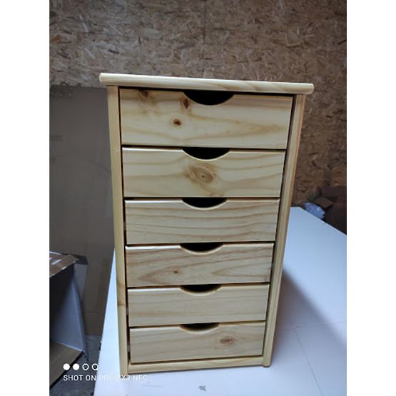 BAZAR - Kontejner k psacímu stolu  - přírodní