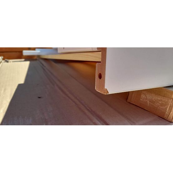 BAZAR - Montessori domečková postel Elis bílá 140x70 cm