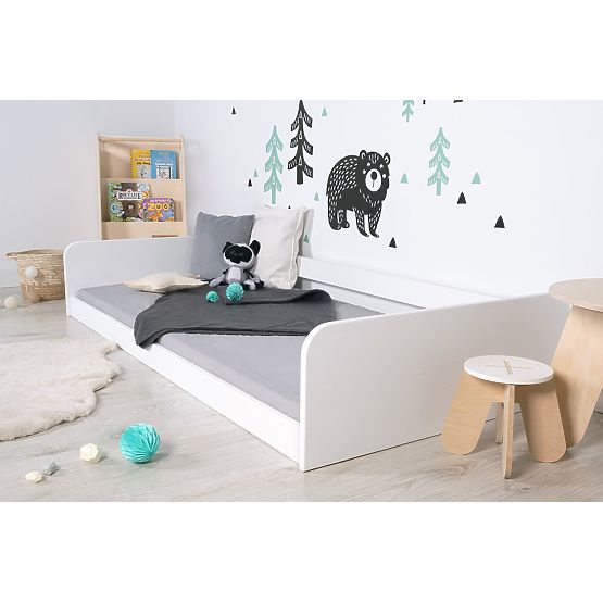 Bazar - Montessori dřevěná postel Sia - bílá