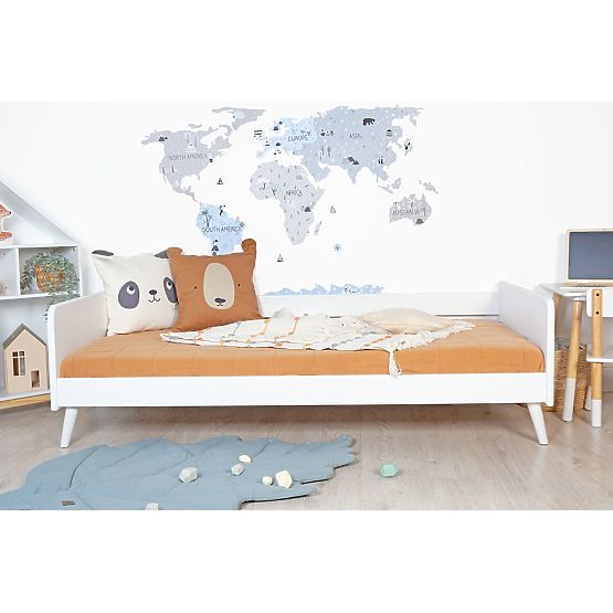 Bazar - Multifunkční postel Nell 2v1- bílá