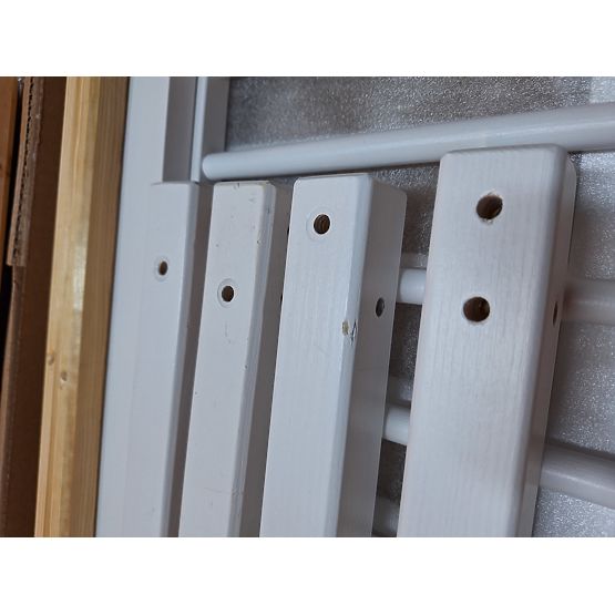 Bazar - Nízká postel pro děti Montessori Ourbaby Plus - bílá