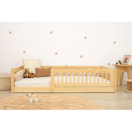 Bazar - Nízká postel pro děti Montessori Ourbaby Plus - přírodní