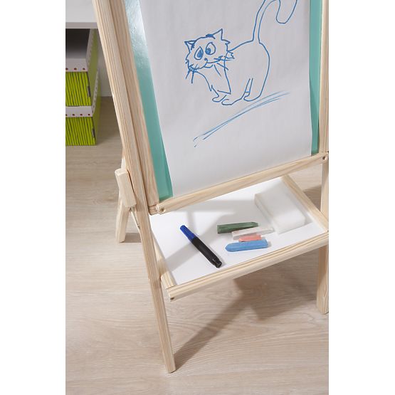 BAZAR Otočná dětská tabule - mátová