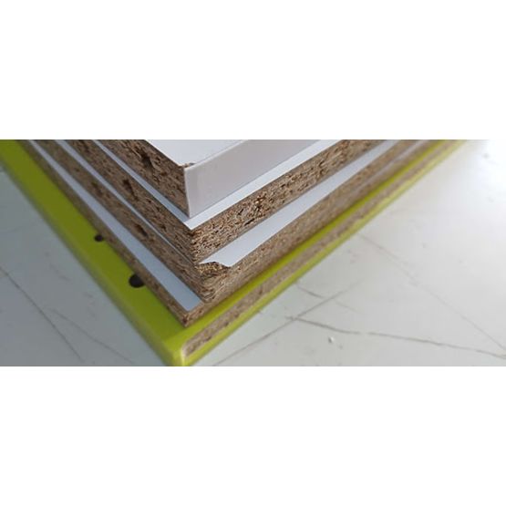 BAZAR Ourbaby dětský noční stolek - zeleno-bílý