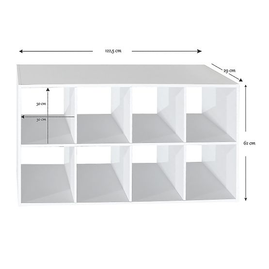 Bazar - Policový regál REGI 2x4