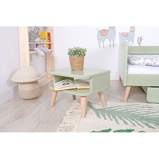 Bazar - Rostoucí postel Nell 2v1 - pastelově zelená