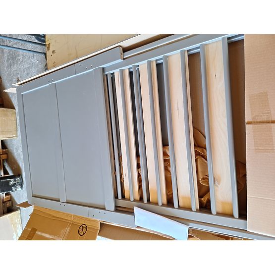 Bazar - Rostoucí postýlka William šedá