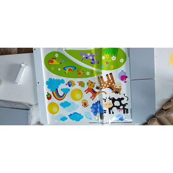 BAZAR Samolepka na postel - Farma