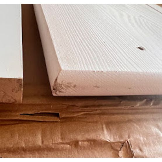 BAZAR - Šuplík Paul - bílý 160x70 cm