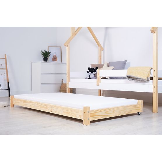 Bazar - Výsuvná přistýlka Vario s pěnovou matrací - přírodní