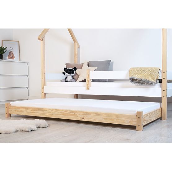 Bazar - Výsuvná přistýlka Vario s pěnovou matrací - přírodní