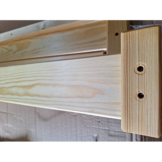 Bazar - Výsuvná přistýlka Vario s pěnovou matrací - přírodní