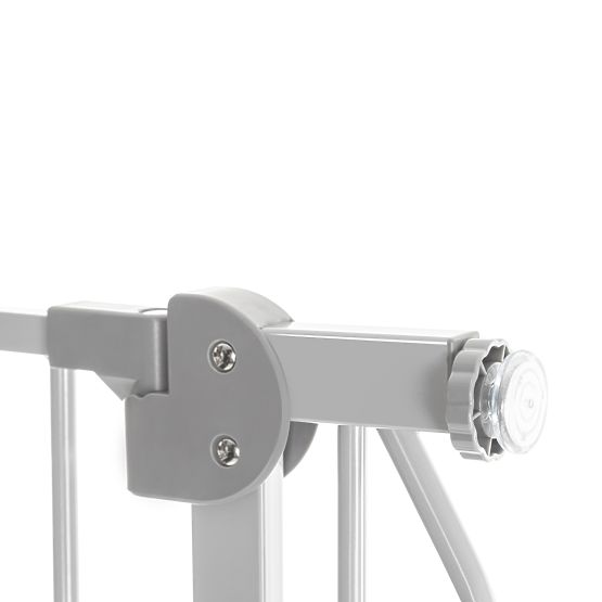 Bezpečnostní zábrana dveře/schodiště - šedá