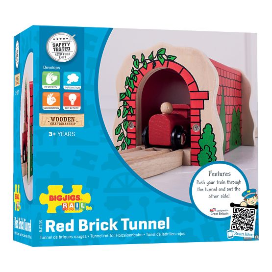Bigjigs Rail Cihlový železniční tunel