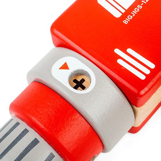 Bigjigs Toys Dřevěná vrtačka