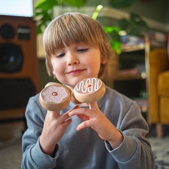 Bigjigs Toys Krabička s donuty