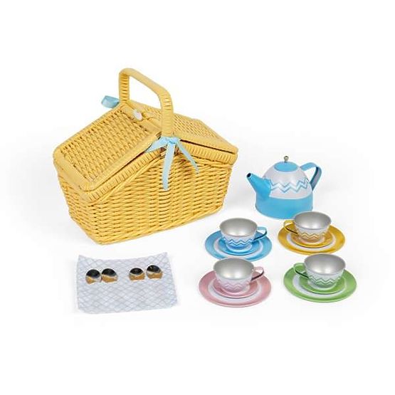 Bigjigs Toys Pikniková sada v košíku