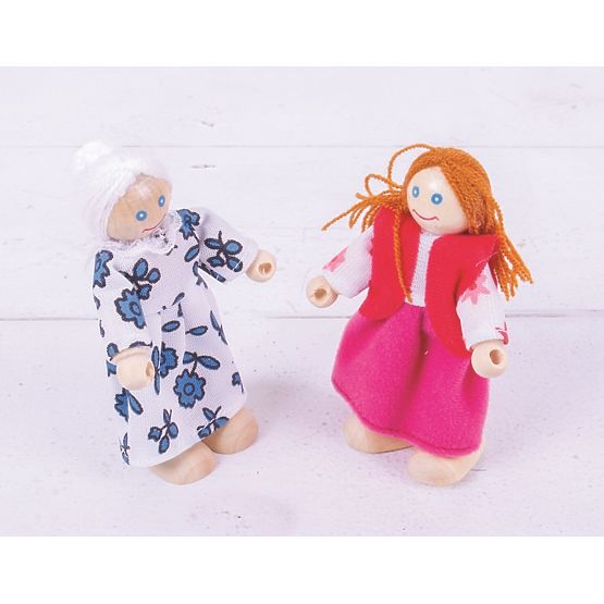 Bigjigs Toys Set rodinky do domečku