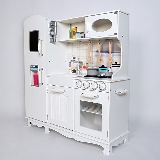 Bílá kuchyňka Bianca XXL s příslušenstvím