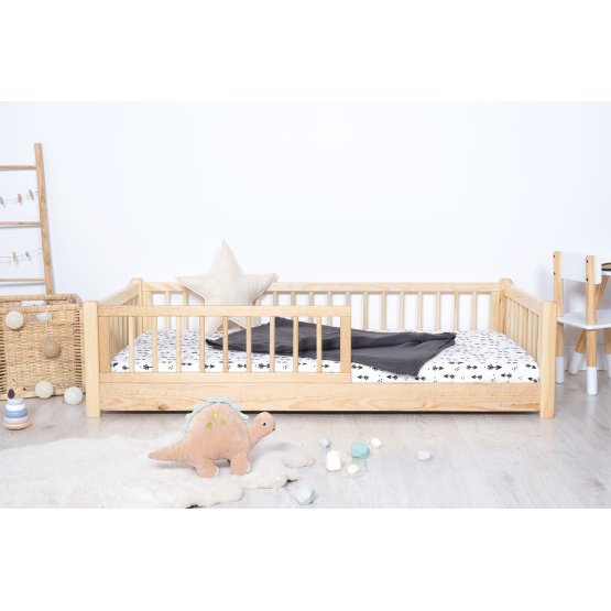 Dětská nízká postel Montessori Ourbaby - přírodní