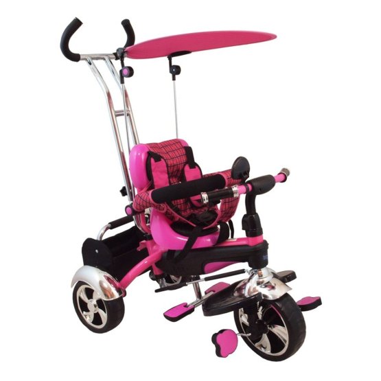 Dětská tříkolka Baby Mix pink Růžová