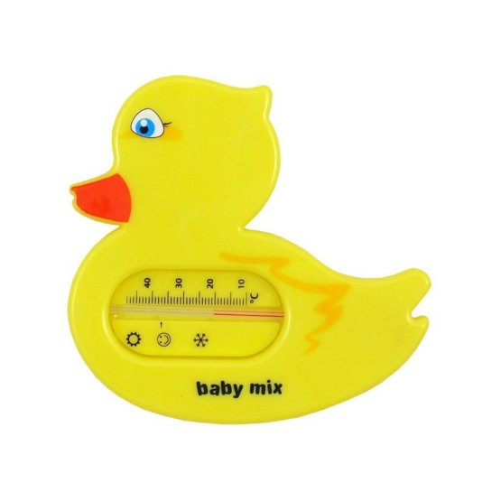 Dětský teploměr do vaničky Baby Mix Kačenka Žlutá