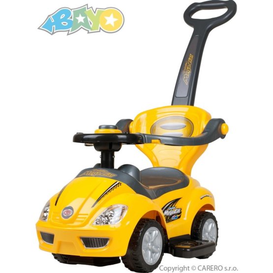 Dětské jezdítko 3v1 Bayo Mega Car yellow Žlutá