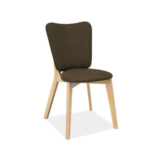 Jídelní židle MONTANA dub bělený/khaki