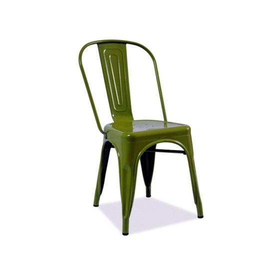 Jídelní židle LOFT tmavě zelená