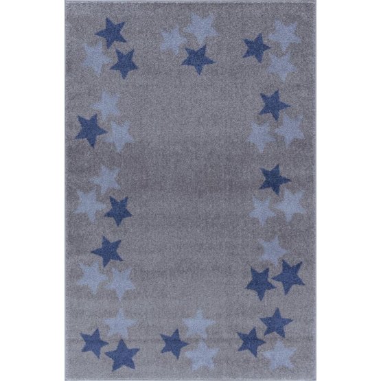 Dětský koberec BORDERSTAR modrošedý
