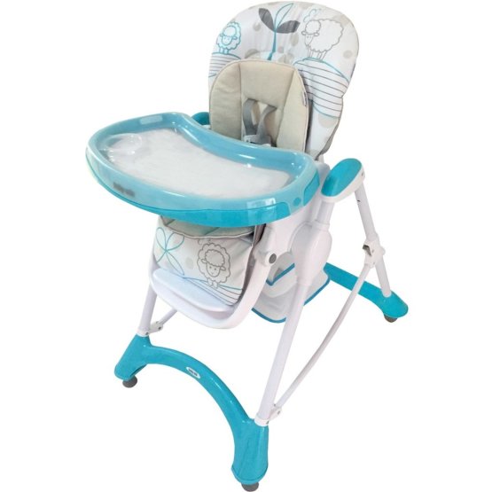 Jídelní židlička Baby Mix turquoise Tyrkysová