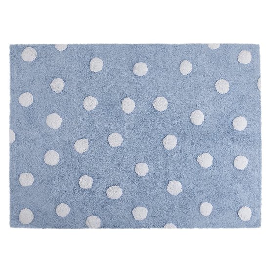 Dětský koberec Polka Dots - Blue