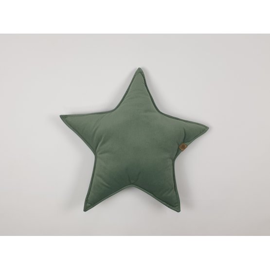Polštářek Hvězda - zelený
